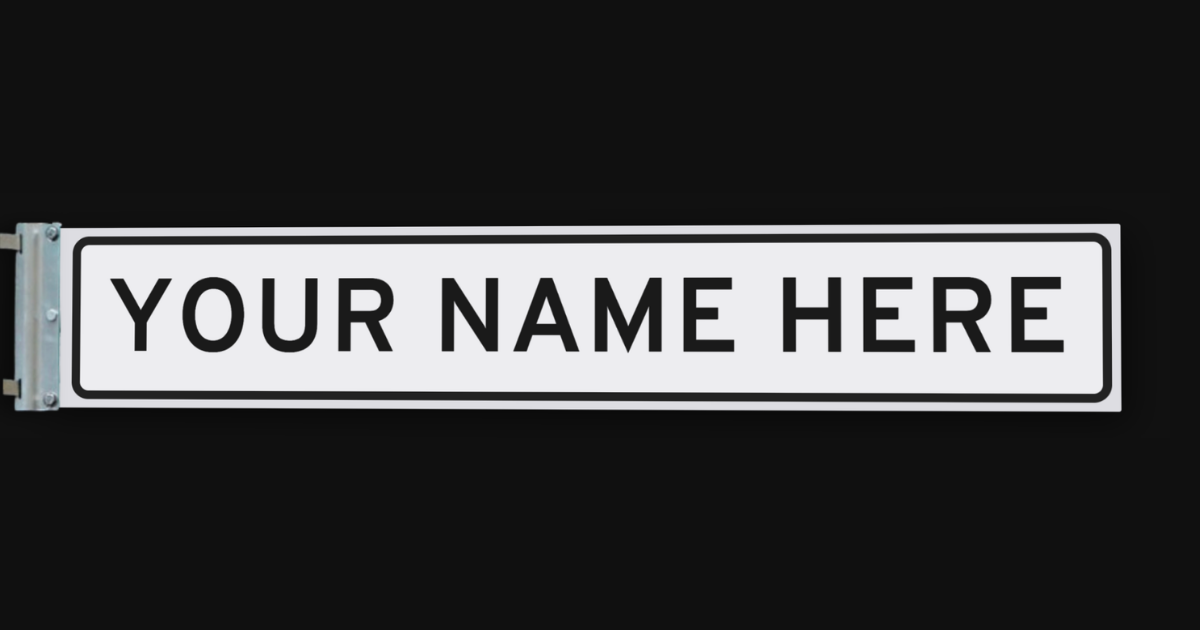 Bid to name a street in San Francisco